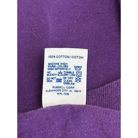 Russel Athletic Nothing Beats A Bud King Of Beers T-Shirt Single Stitch Mens XXL - Picture 7 of 7